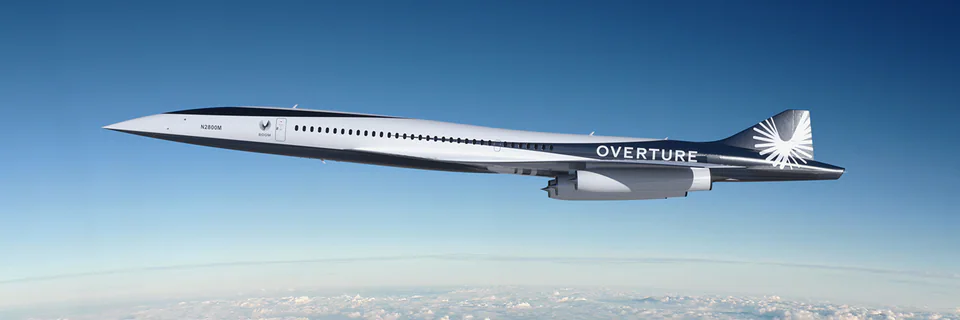 X banner “Boom Supersonic” for Boom Supersonic