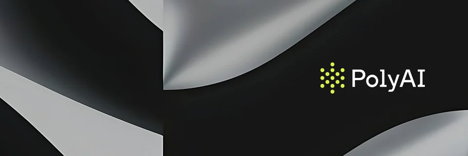 X banner “PolyAI” for PolyAI