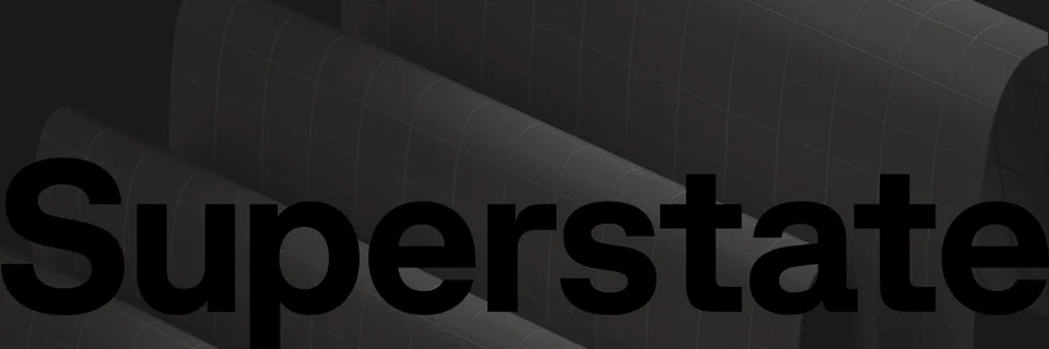 X banner “Superstate” for Superstate