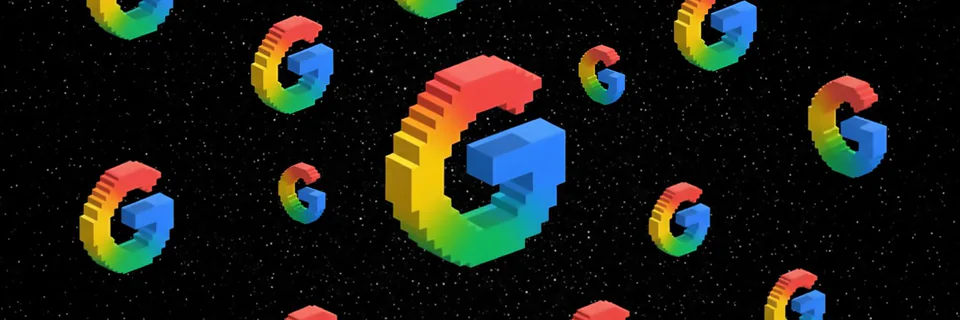 X banner “Google” for Google