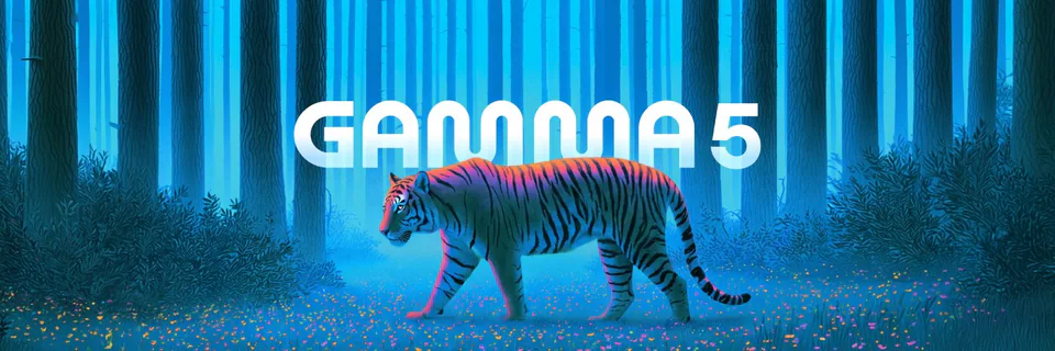 X banner “Gamma” for Gamma