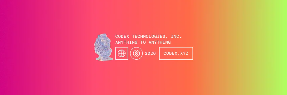 X banner “Codex” for Codex