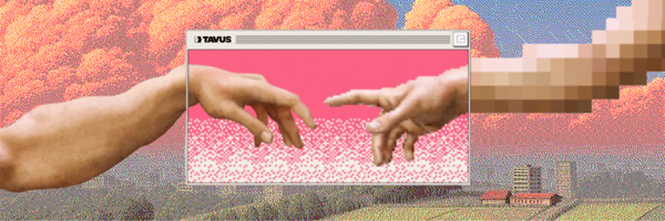 X banner “Tavus” for Tavus
