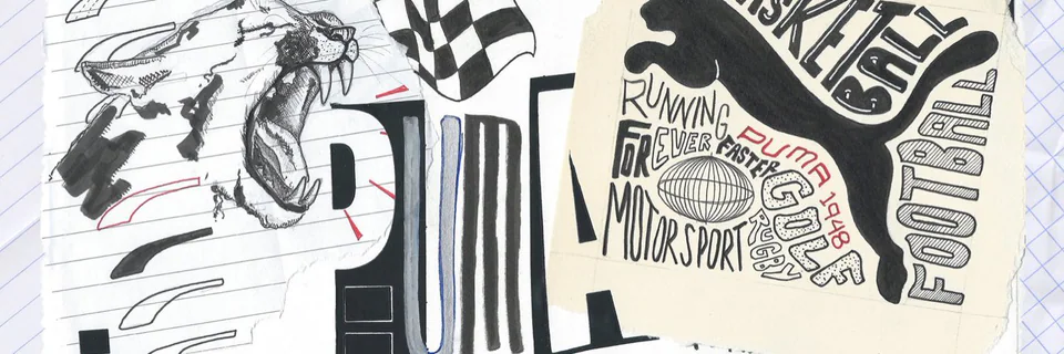 X banner “PUMA” for PUMA