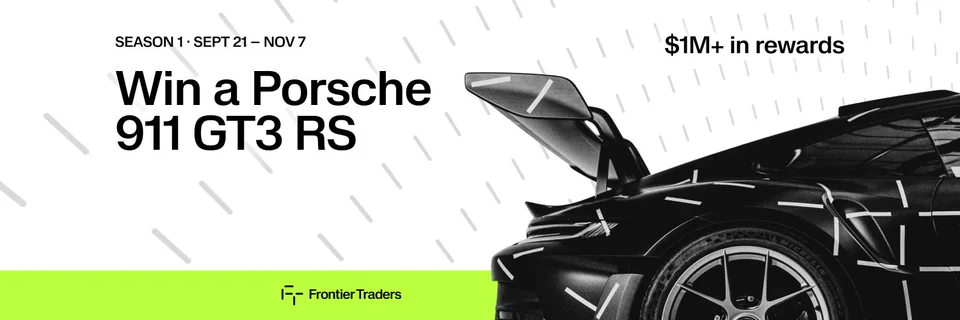 X banner “Frontier Traders” for Frontier Traders