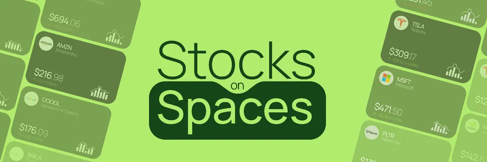 X profile banner “Stocks On Spaces” for Stocks On Spaces (@StocksOnSpaces)