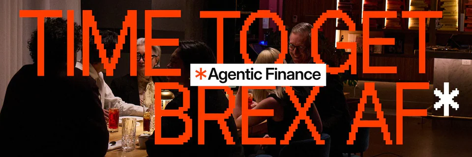 X banner “Brex” for Brex