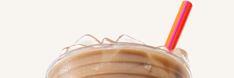 X banner “Dunkin'” for Dunkin'