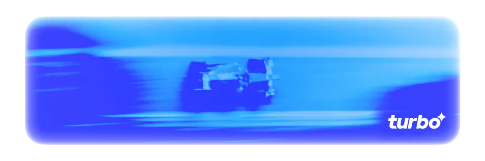 X banner “turbo” for turbo